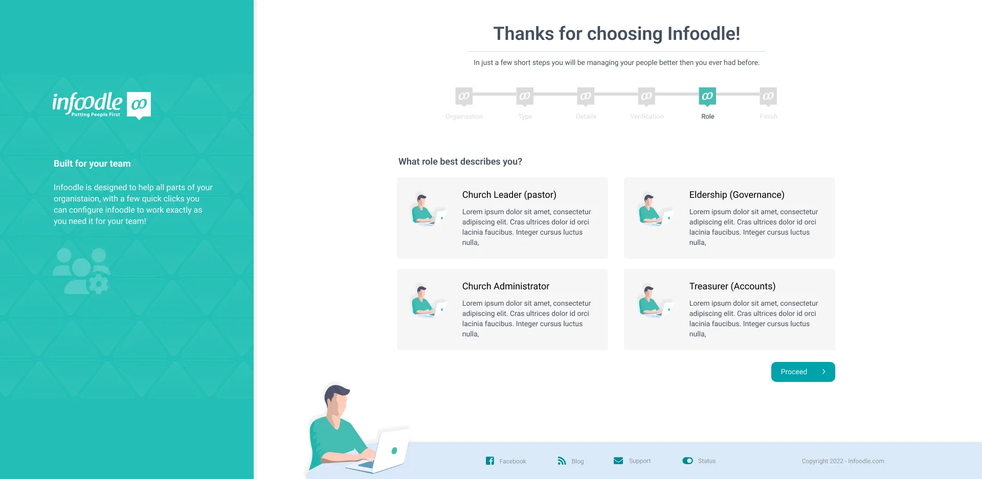 Step 6 User role