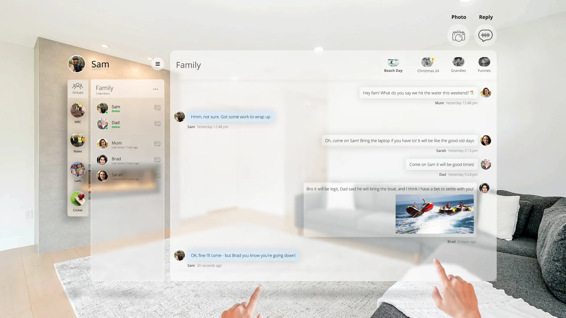 Messaging App — daily UI challenge day 13